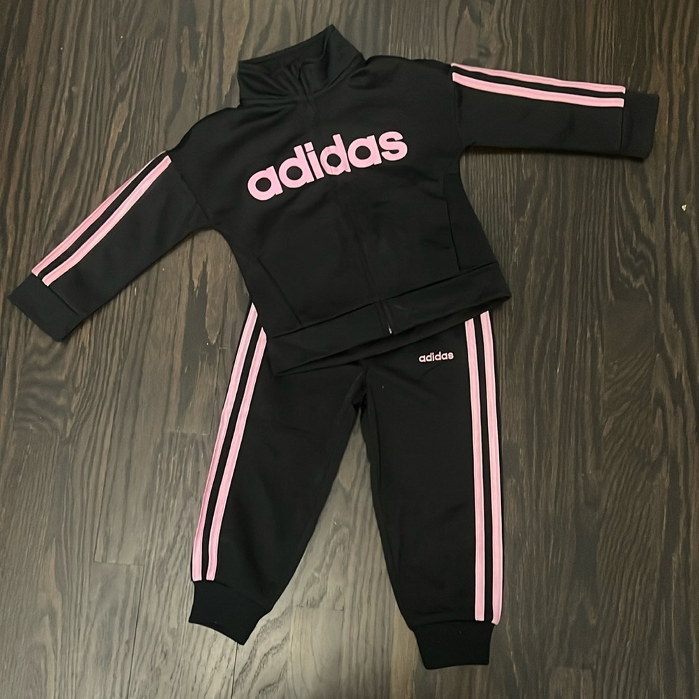 ADIDAS Toddler Girl Tracksuit 2T